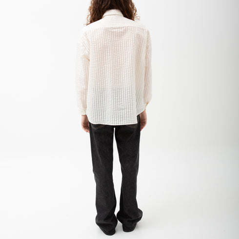 Hello Sunflower Stable Shirt Off White 1240 5714982104391 Fit Back Degliuberti